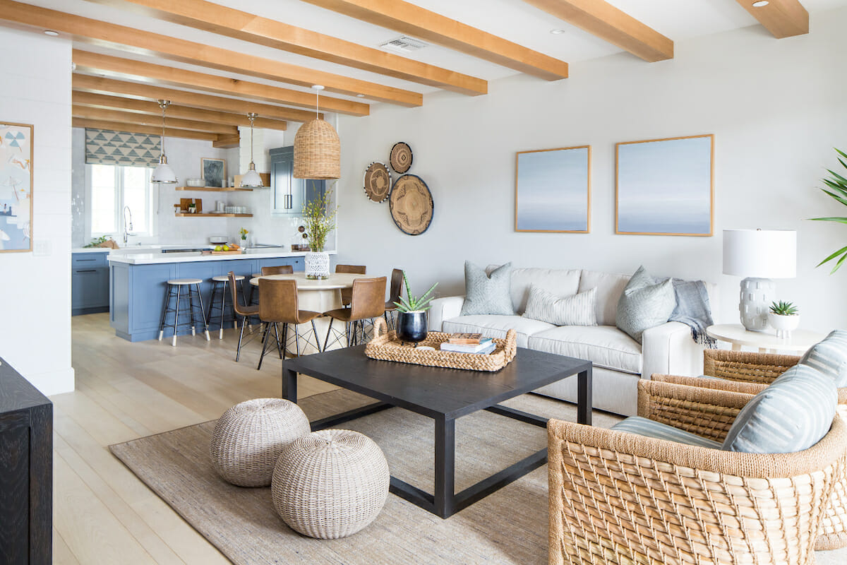 Before After Modern Coastal Living Room And Bedroom Decorilla