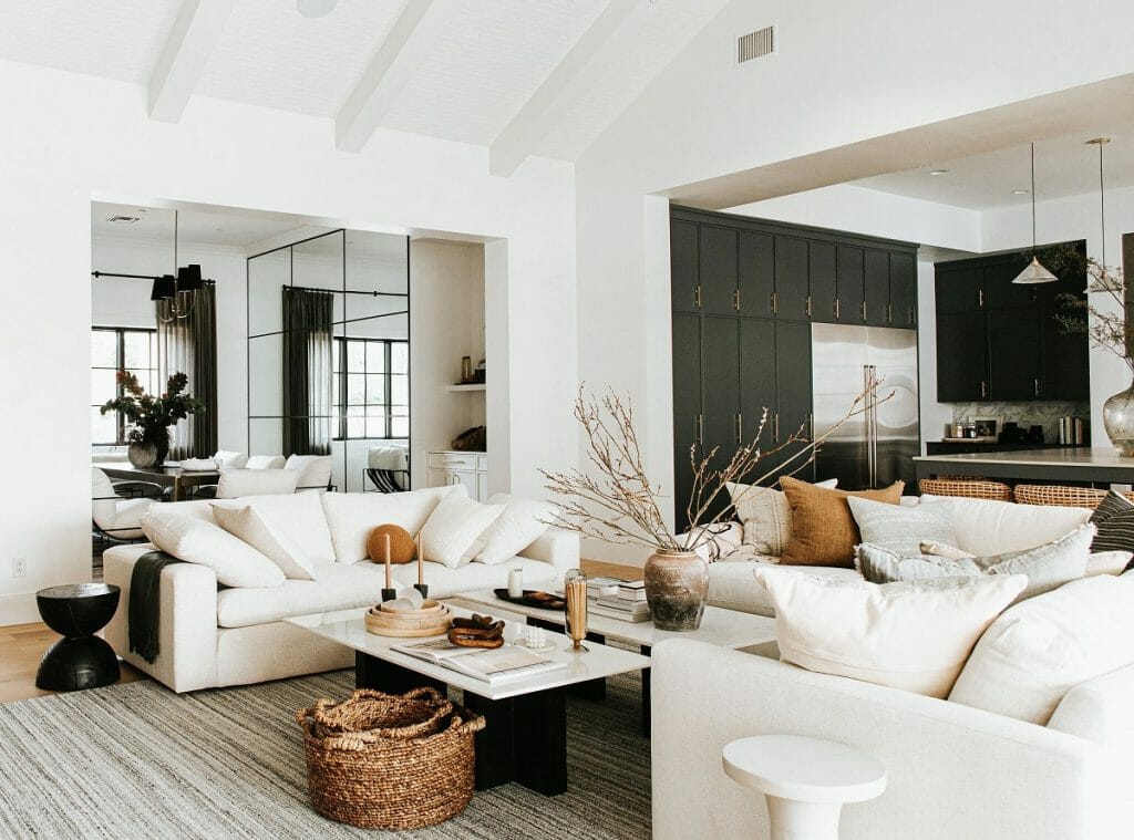 Before & After: Contemporary New Build Interior Design - Decorilla Online Interior Design