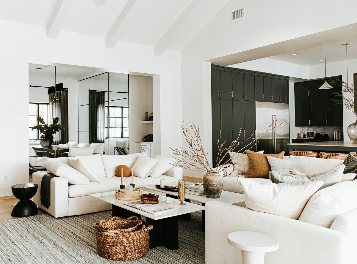 Before & After: Contemporary New Build Interior Design - Decorilla Online Interior Design