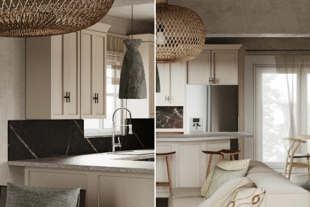 Before & After: Wabi Sabi Interior Design Ideas - Decorilla Online Interior Design