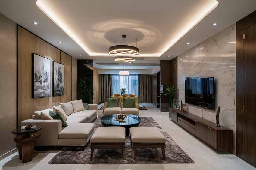 Living Room False Ceiling Profile Light Ceiling Design - Infoupdate.org