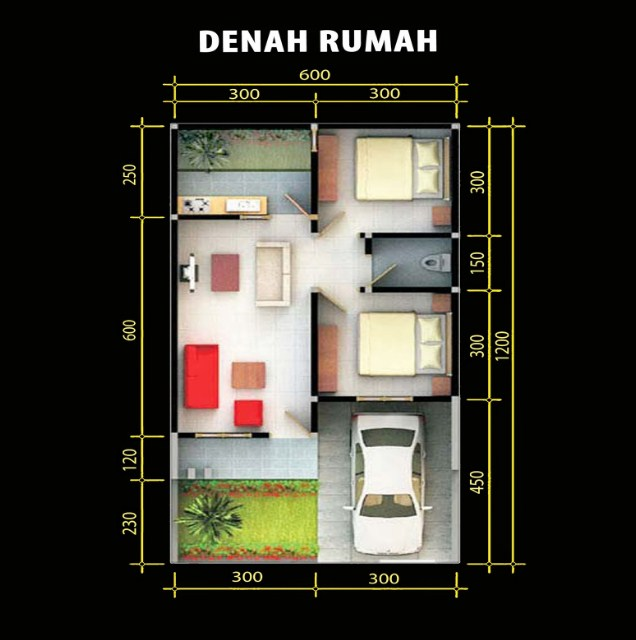 Desain Rumah 4x6 2 Lantai - Desain Id