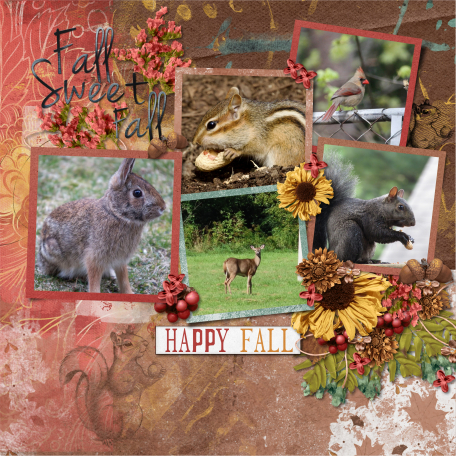 Come Fall By Ruth Ayres| DigitalScrapbook.com Digital Scrapbooking