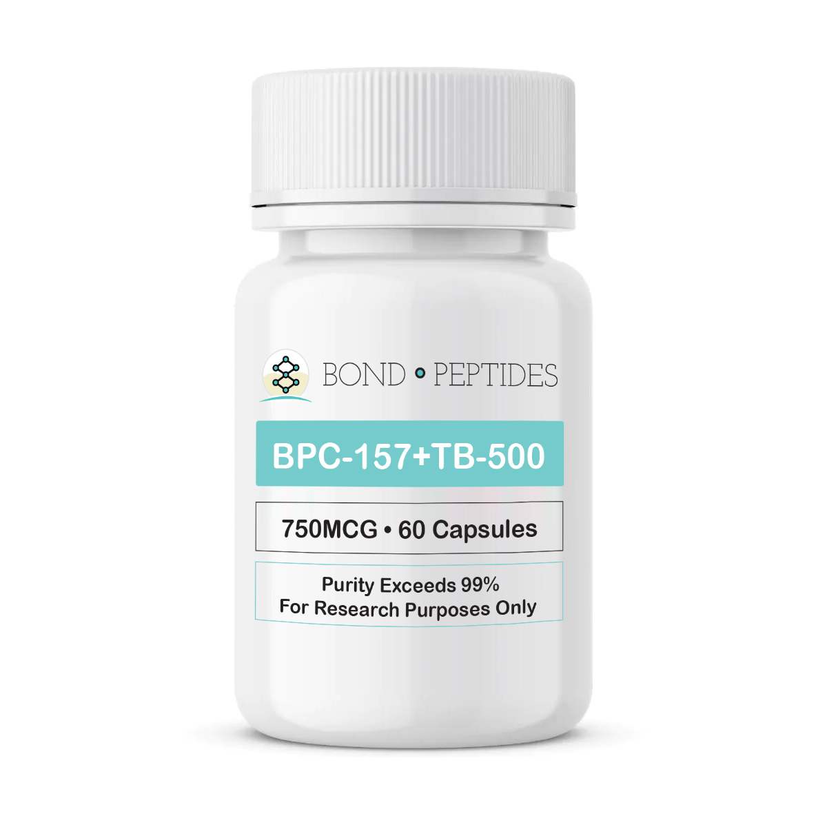Bond Peptides BPC-157 + TB-500 Capsules - 60 Count – Direct Health Shop