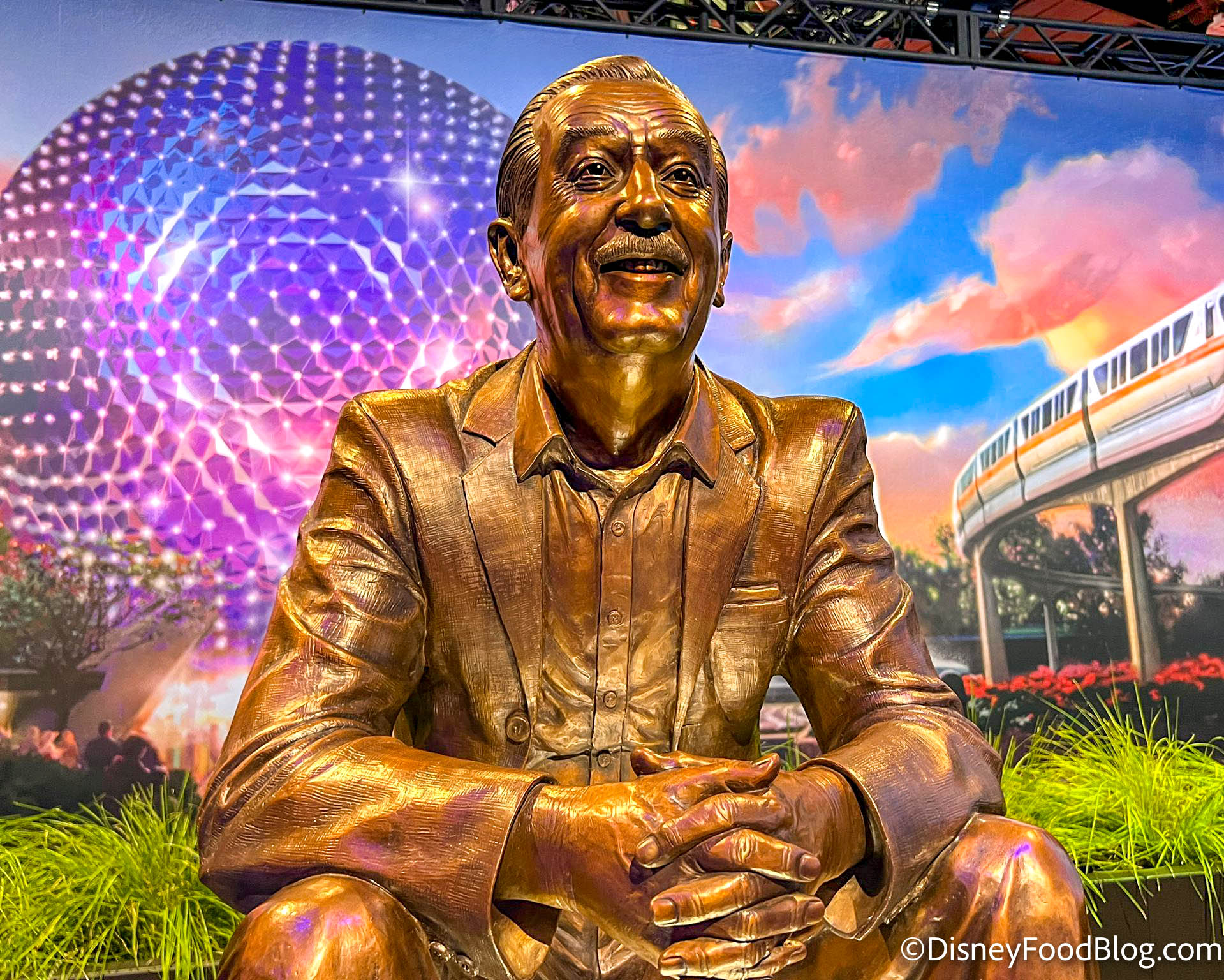 PHOTOS: You HAVE To See The Walt Disney Statue Coming To EPCOT - Disney By Mark