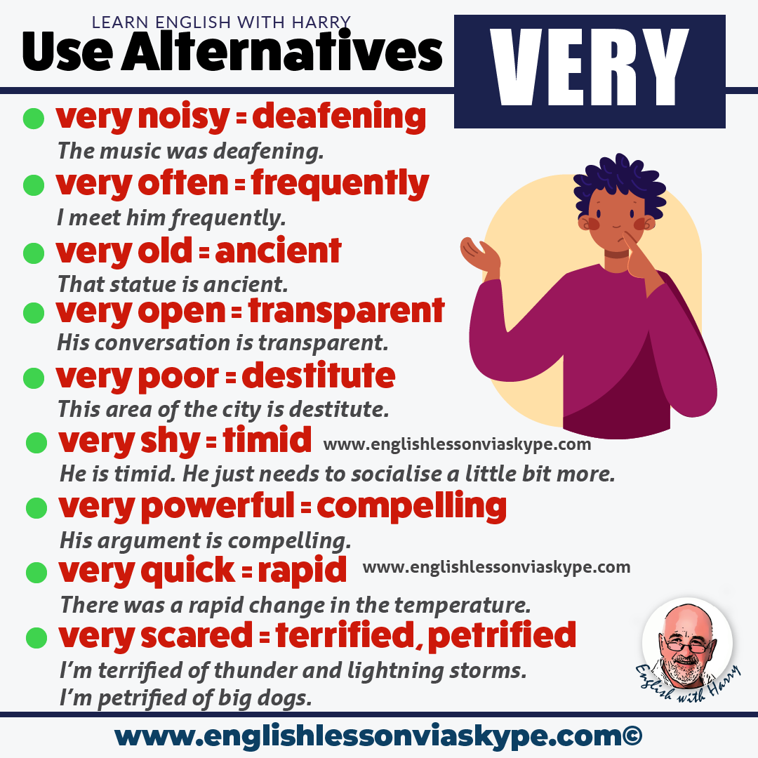 Stop Saying Very In English • Upgrade Your Vocabulary
