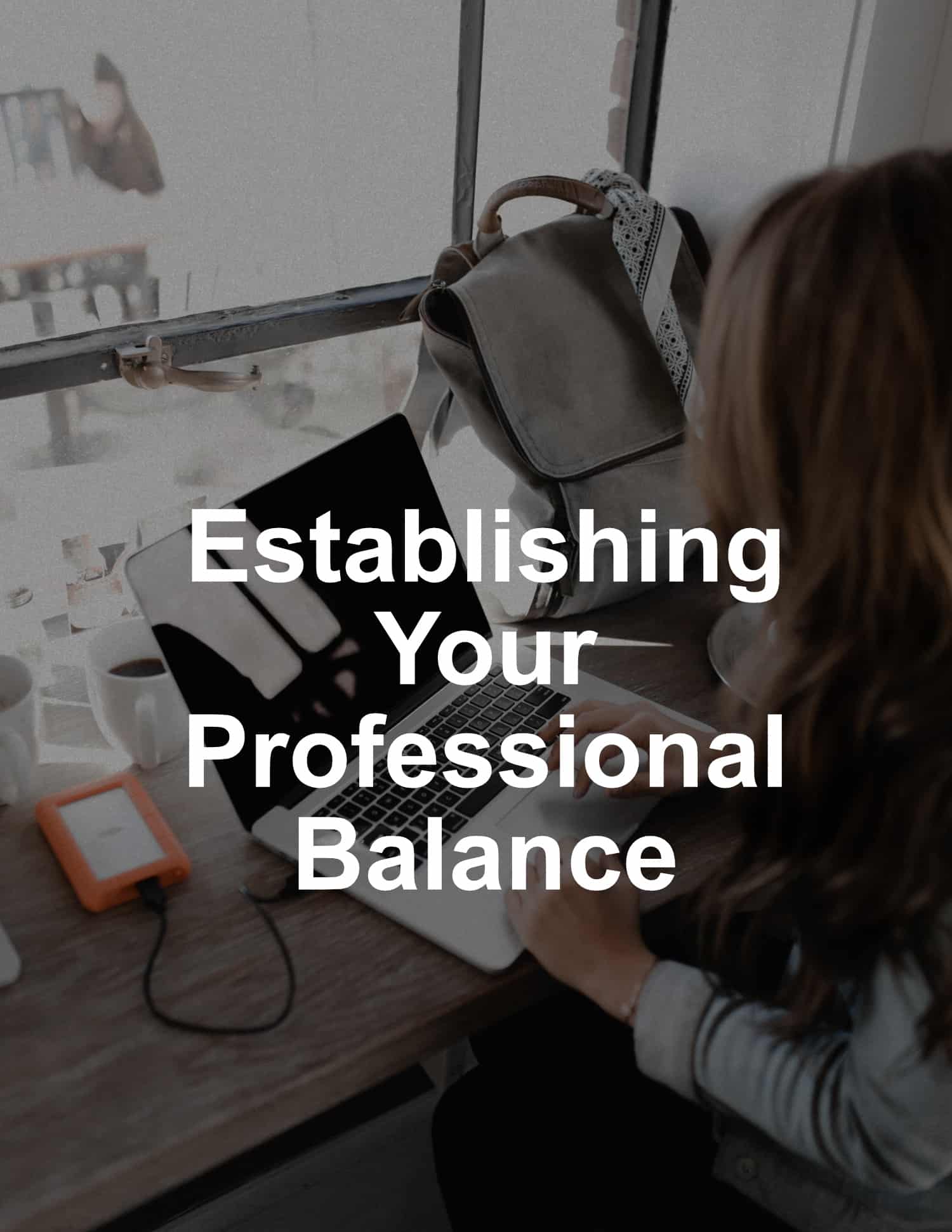 Establishing Your Professional Balance Booklet – Establishing Your Balance