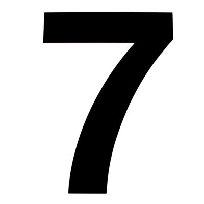 Start number 7, 8,60