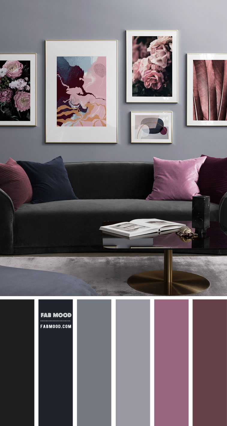 Beautiful Living Room In Grey Colour Palette 87 1 Fab Mood Wedding Colours Themes Palettes