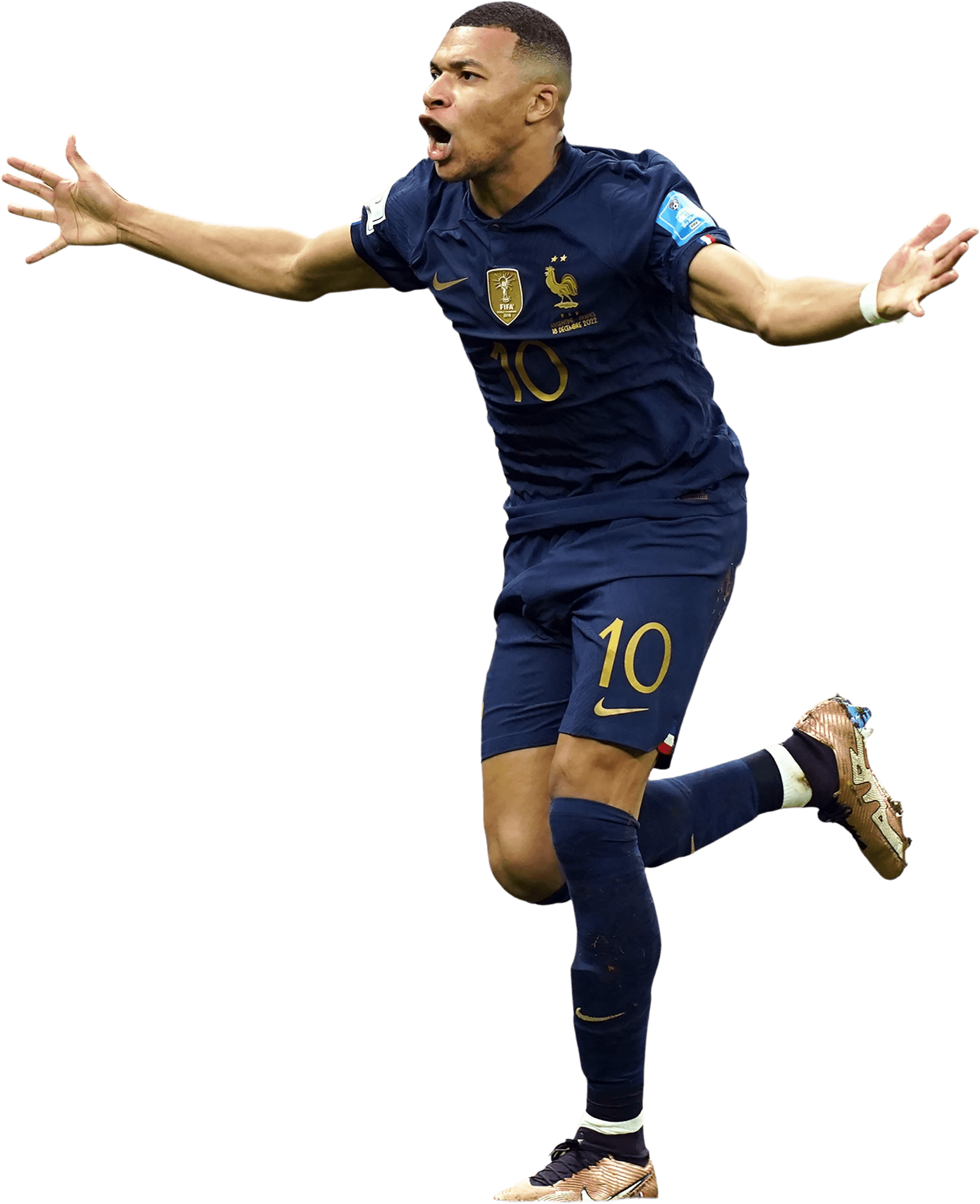 Kylian Mbappé France Football Render - FootyRenders