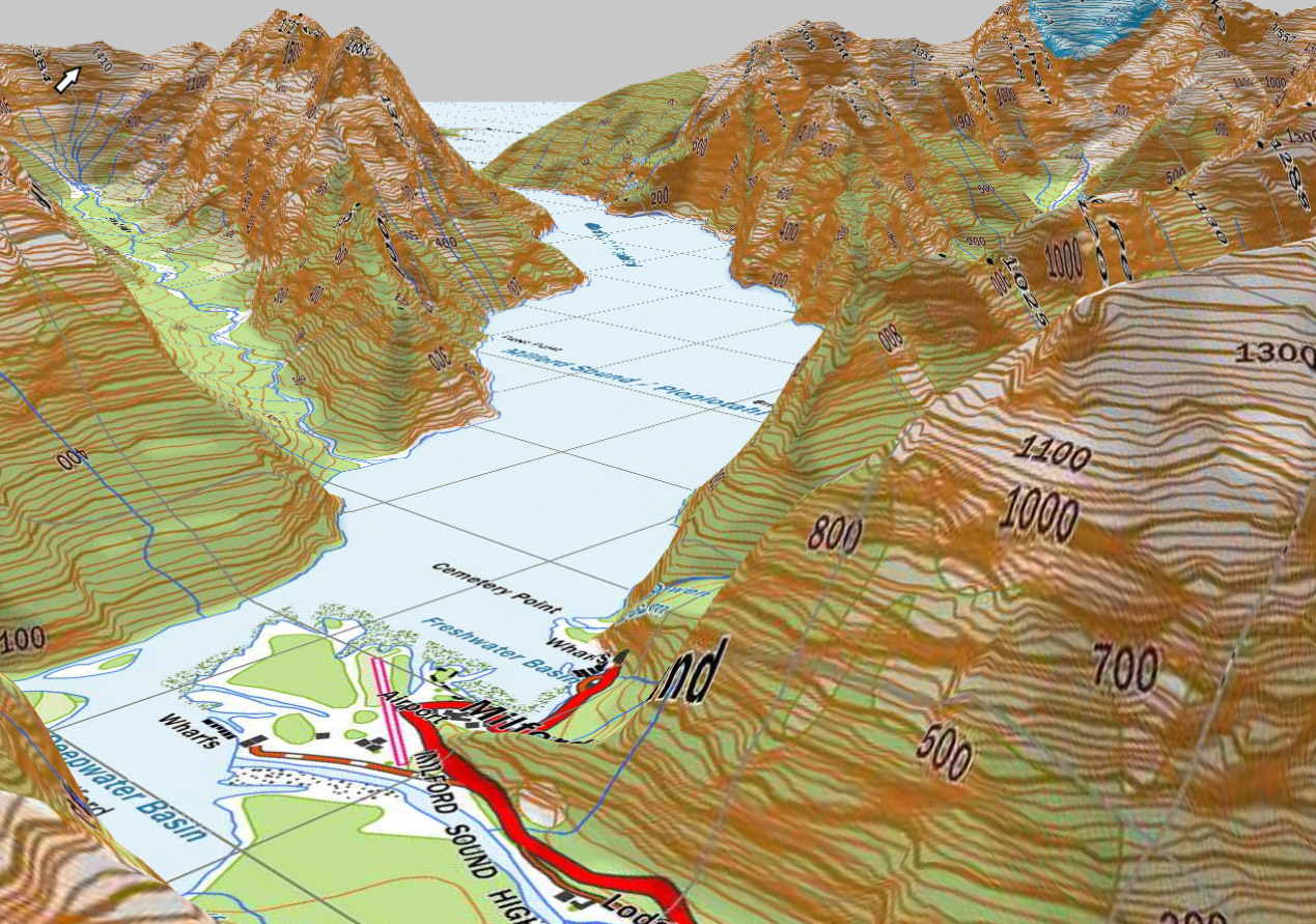 Topographic Mapping From Freshmap Smart Mapping System