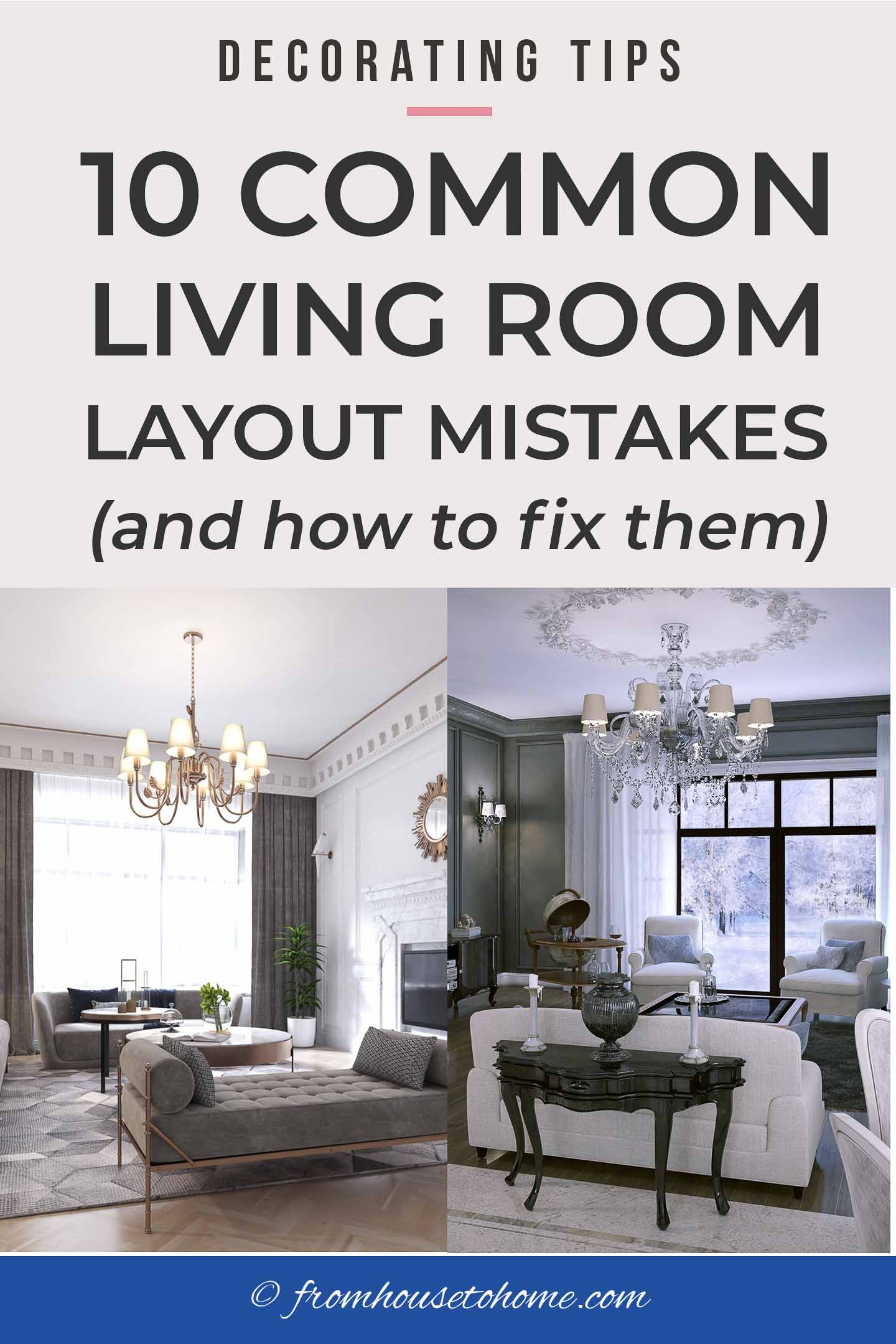 Living Room Layout Mistakes (Do&#39;s And Don&#39;ts For Furniture Arrangement)