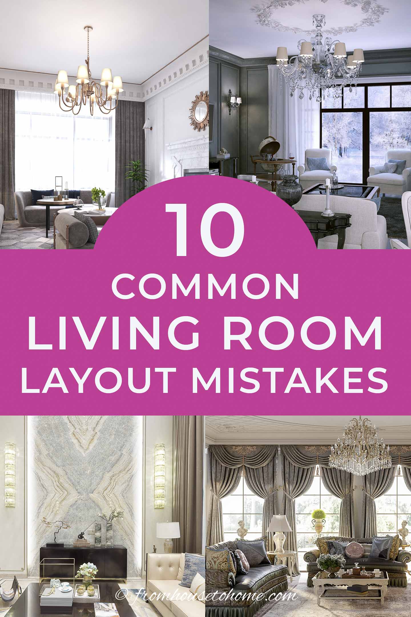 Living Room Layout Mistakes (Do&#39;s And Don&#39;ts For Furniture Arrangement)
