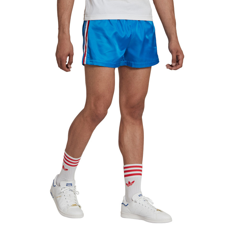 Short adidas Beckenbauer Nations Royal Blue-White-Gold Metallic - Fútbol Emotion