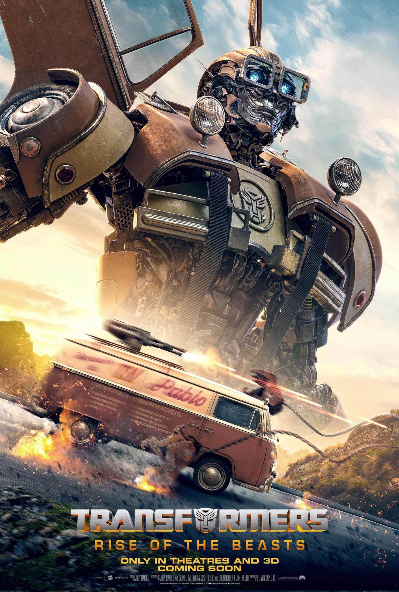 Transformers: Rise Of The Beasts Gets New Clip And Stylish Posters - GameSpot