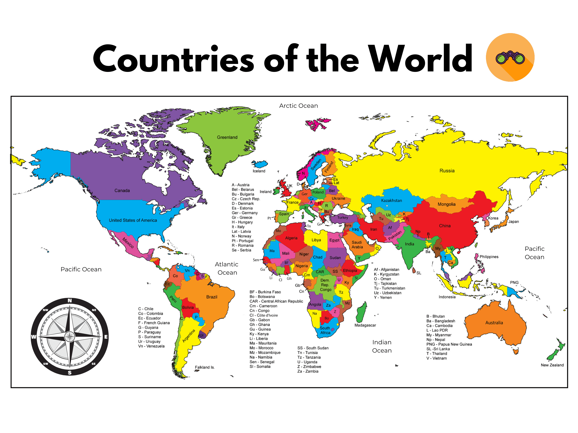 Countries of the World - Globe Trottin&#39; Kids