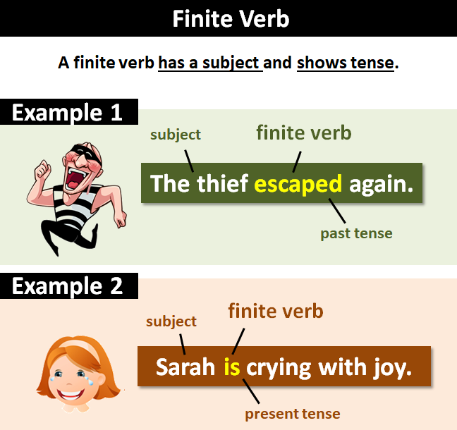 Finite Verbs: Explanation And Examples