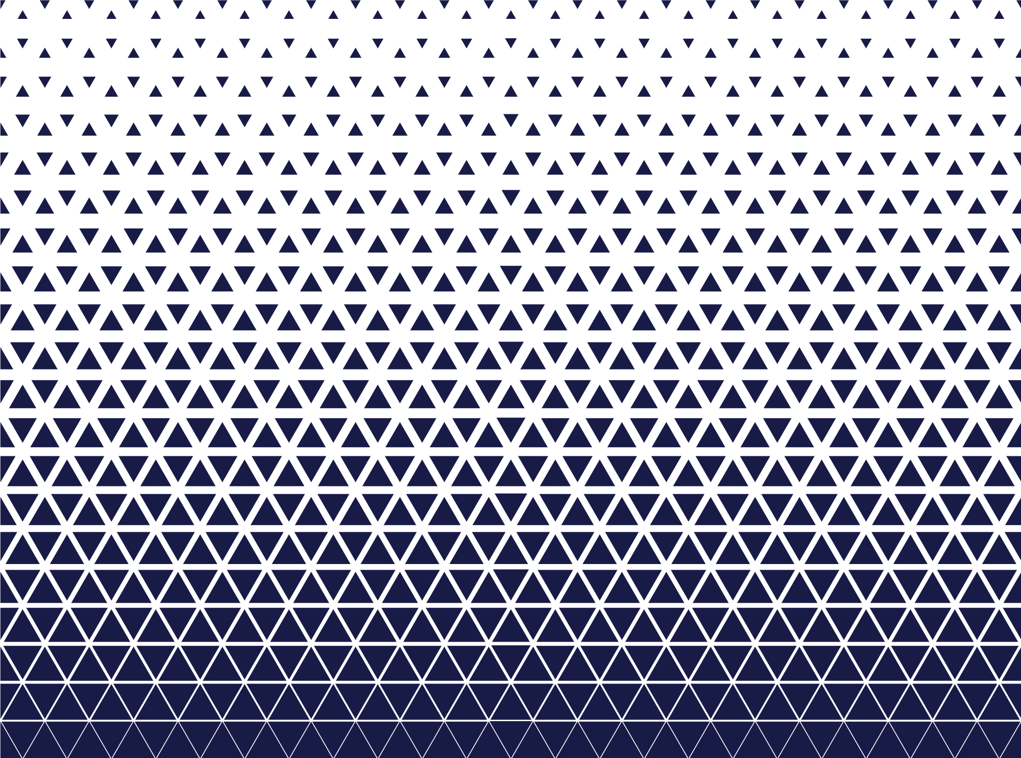 Triangle Halftone Gradient Pattern
