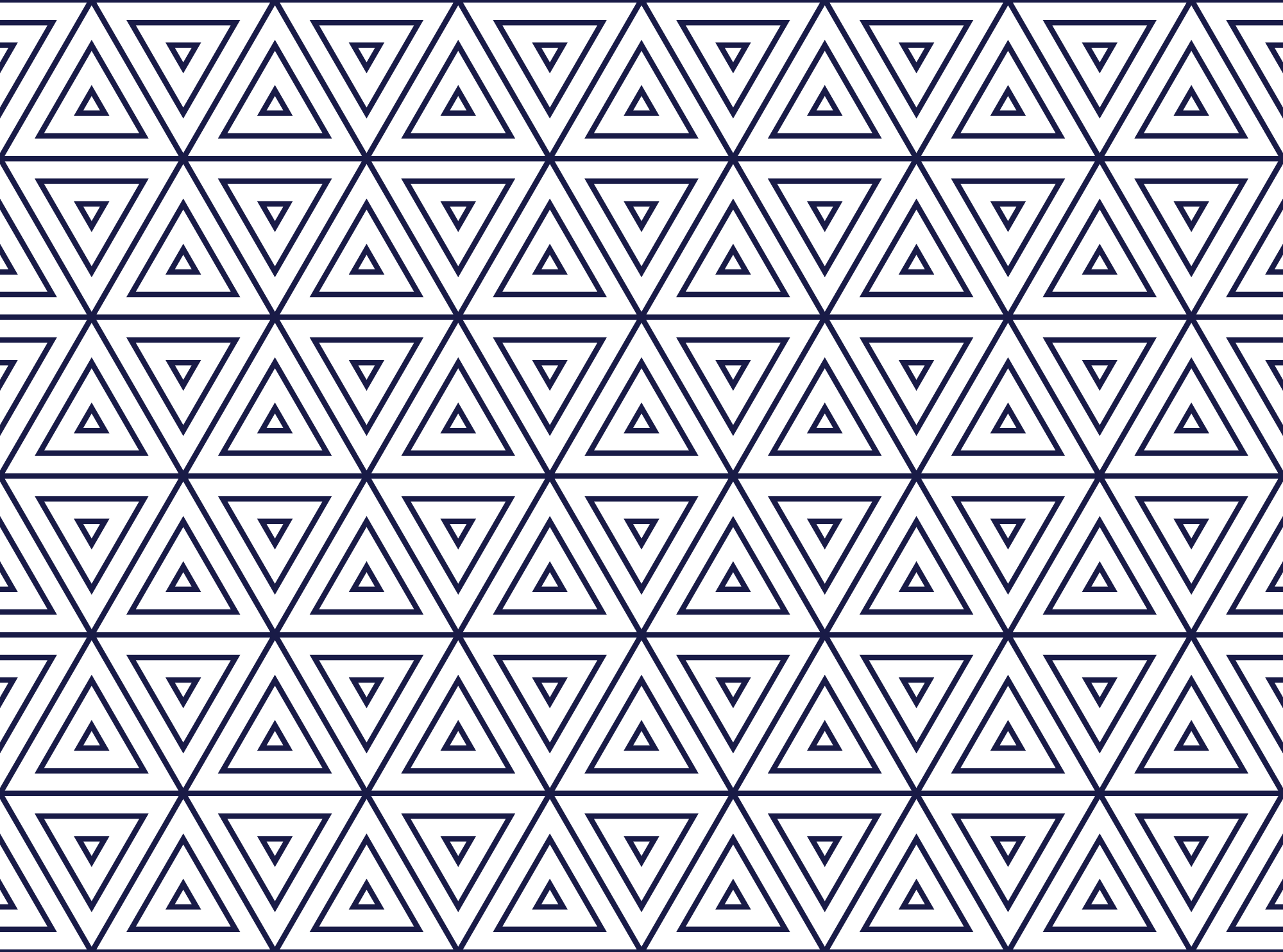 Triangles Seamless Line Pattern
