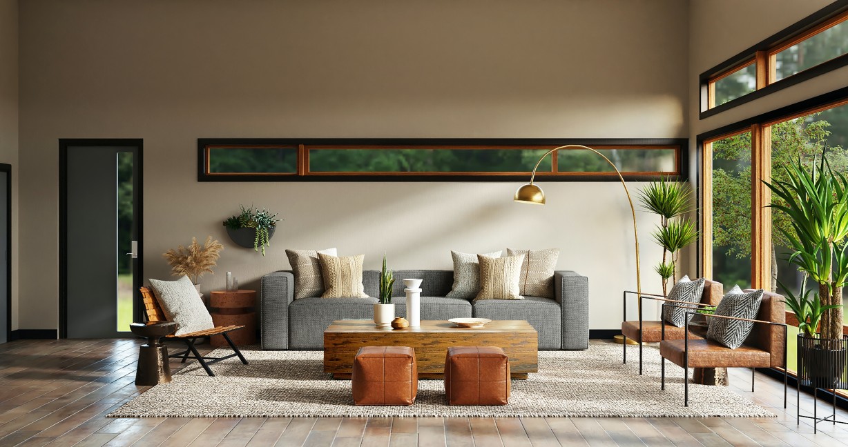 10 Impressive Open Plan Living Room Ideas | GreatBeanBags