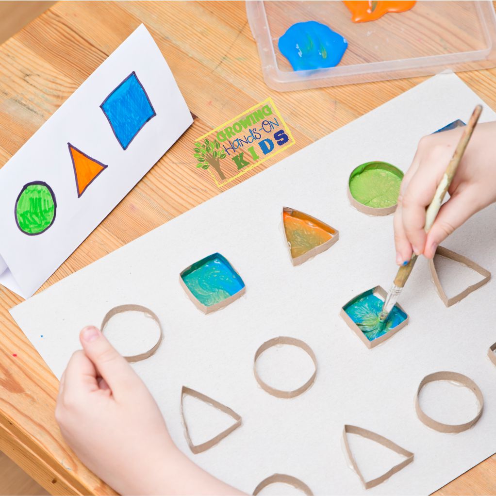 Learning Shapes For Preschoolers - Making It Fun - Growing Hands-On Kids