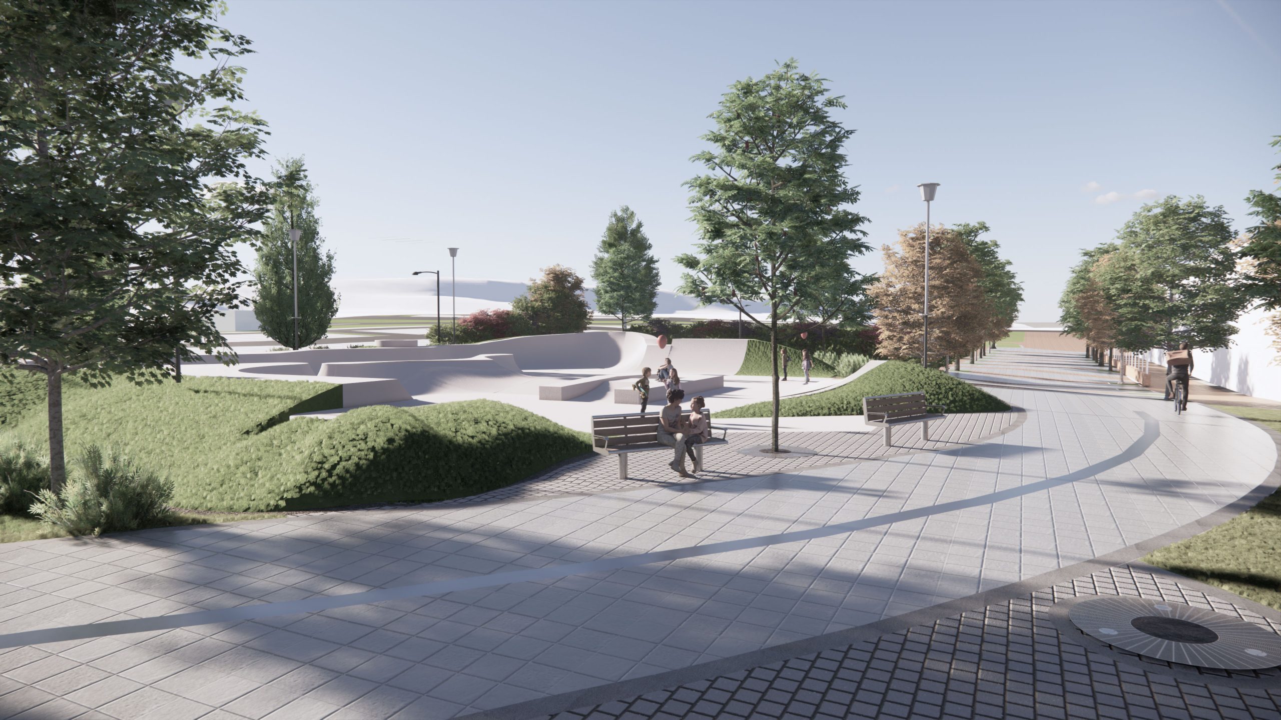 Plans For New Skate Park In Merthyr Tydfil Town Centre Unveiled - Herald.Wales