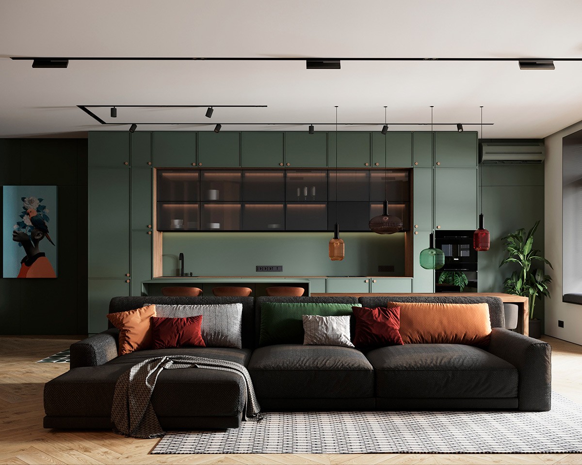 40 Black Couch Living Rooms With Tips To Help You Decorate YoursInterior Design Ideas.