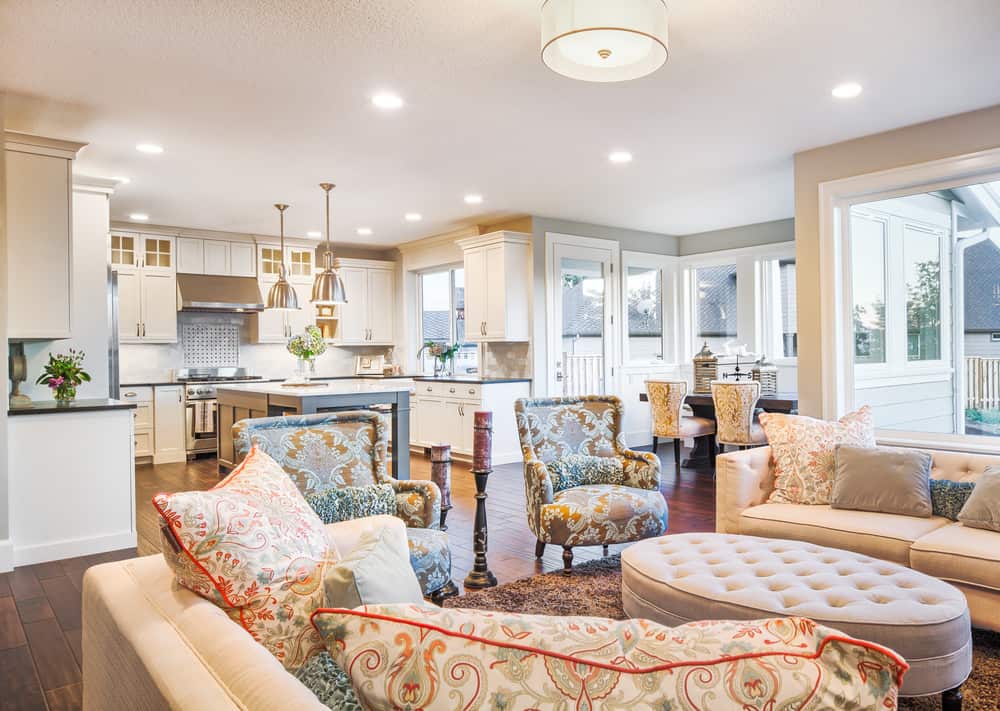 48 Open Concept Kitchen, Living Room and Dining Room Floor Plan Ideas - Home Stratosphere
