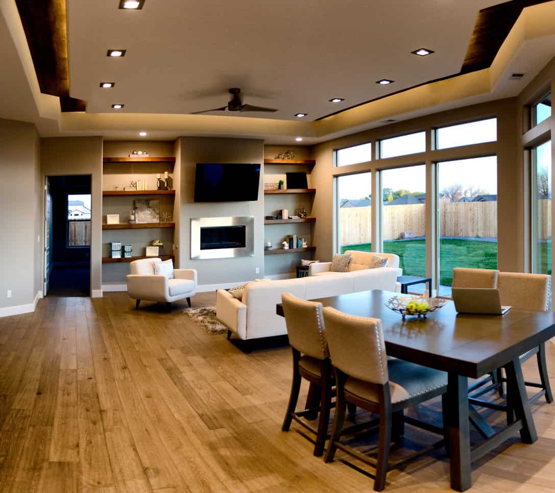 48 Open Concept Kitchen, Living Room and Dining Room Floor Plan Ideas - Home Stratosphere