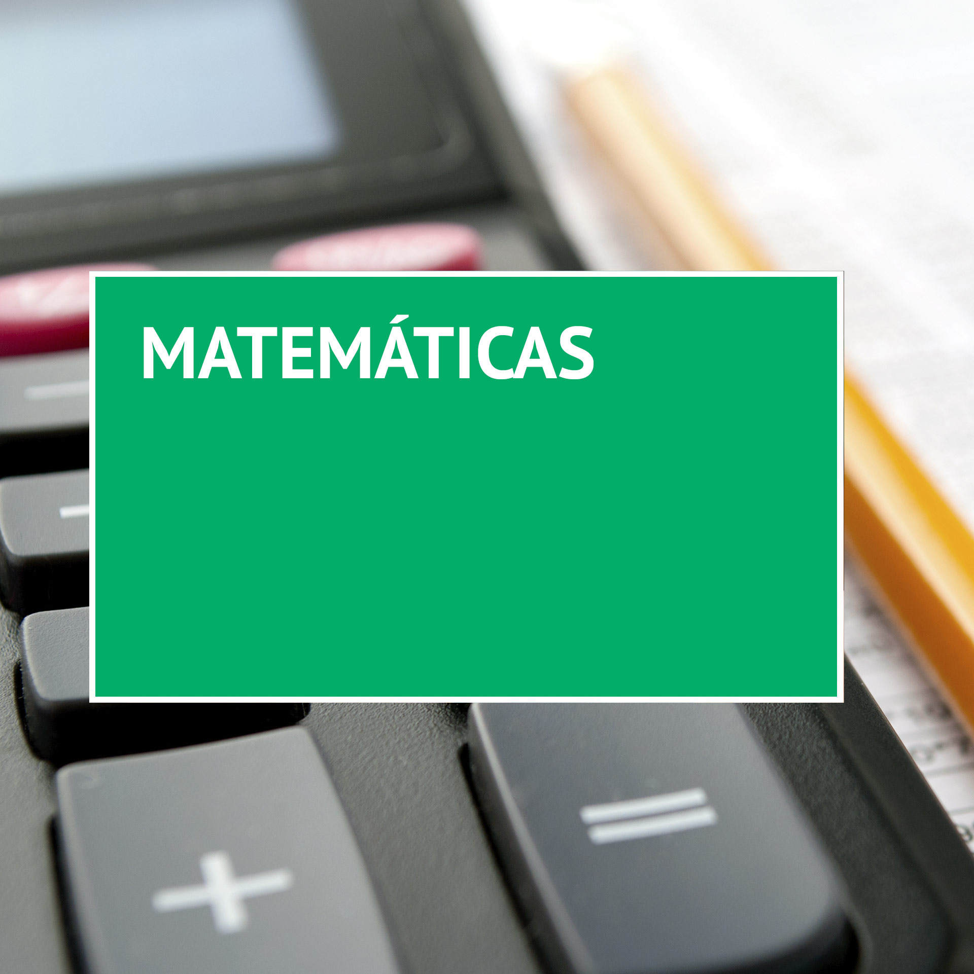 MATEMÁTICAS | IDE