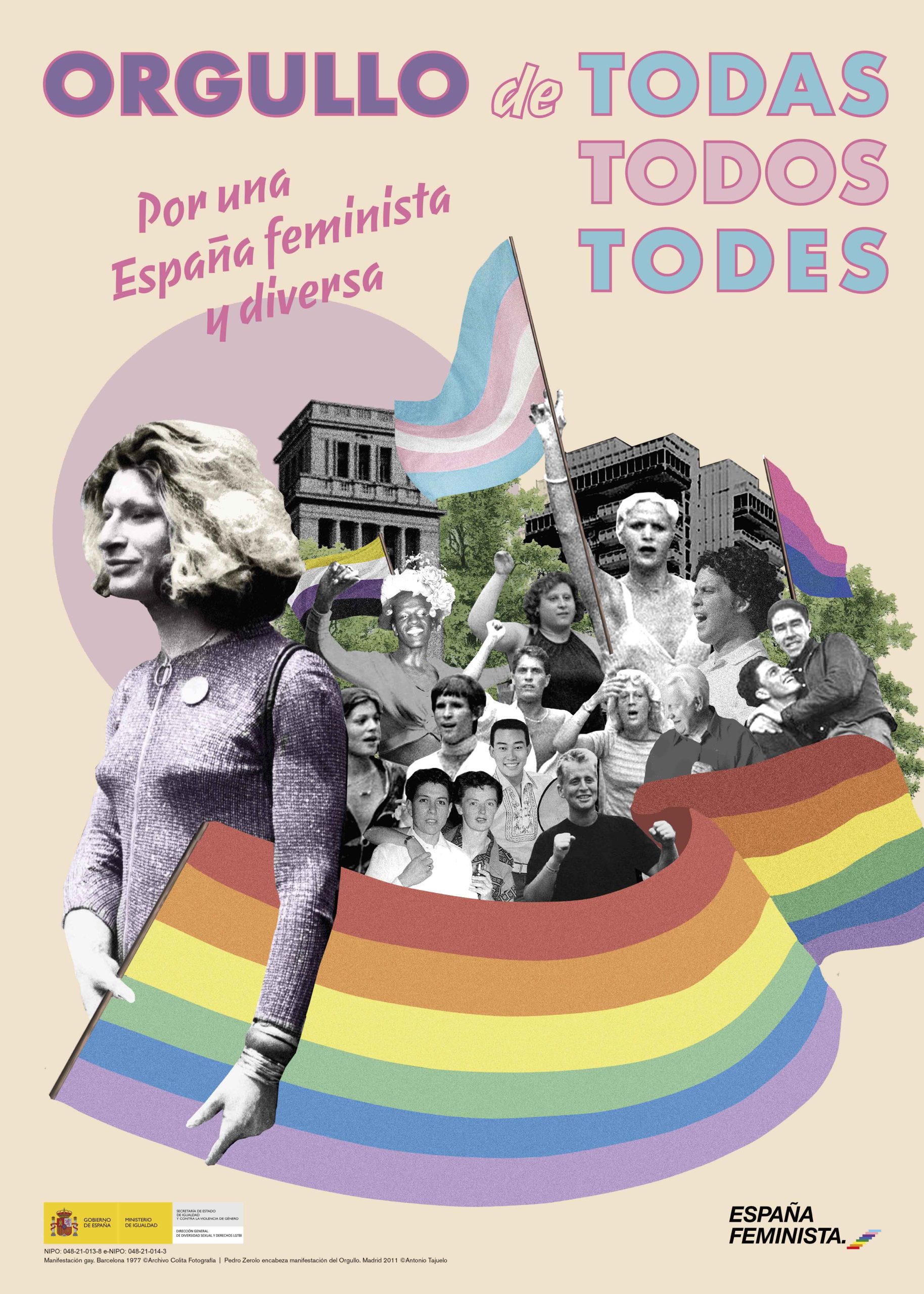Orgullo De Todas, Todos, Todes. Por Una España Feminista Y Diversa - Ministerio De Igualdad