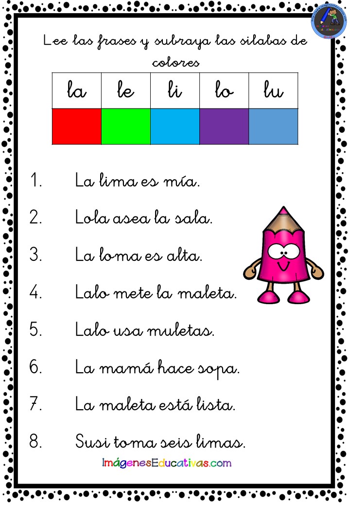 Cartilla De Lectura Letra L 11 Imagenes Educativas - Vrogue.co