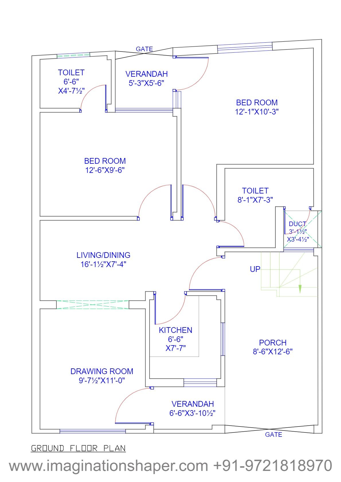 East Facing 3bhk House Vastu Plan - Image To U