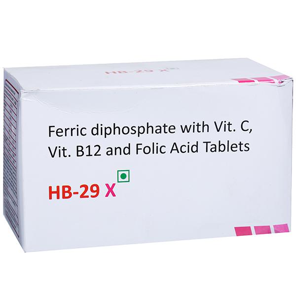 Hb 29 X Tablet - Jeevandip