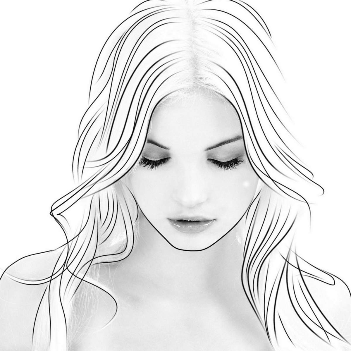Comment Dessiner Visage Femme