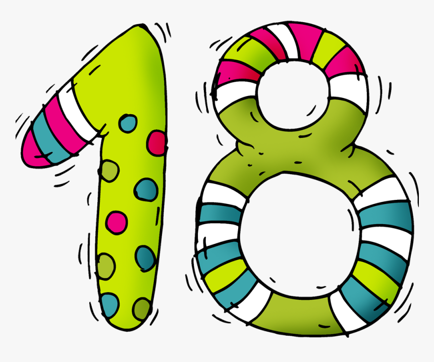 Number 18 Cartoon Images | Images and Photos finder