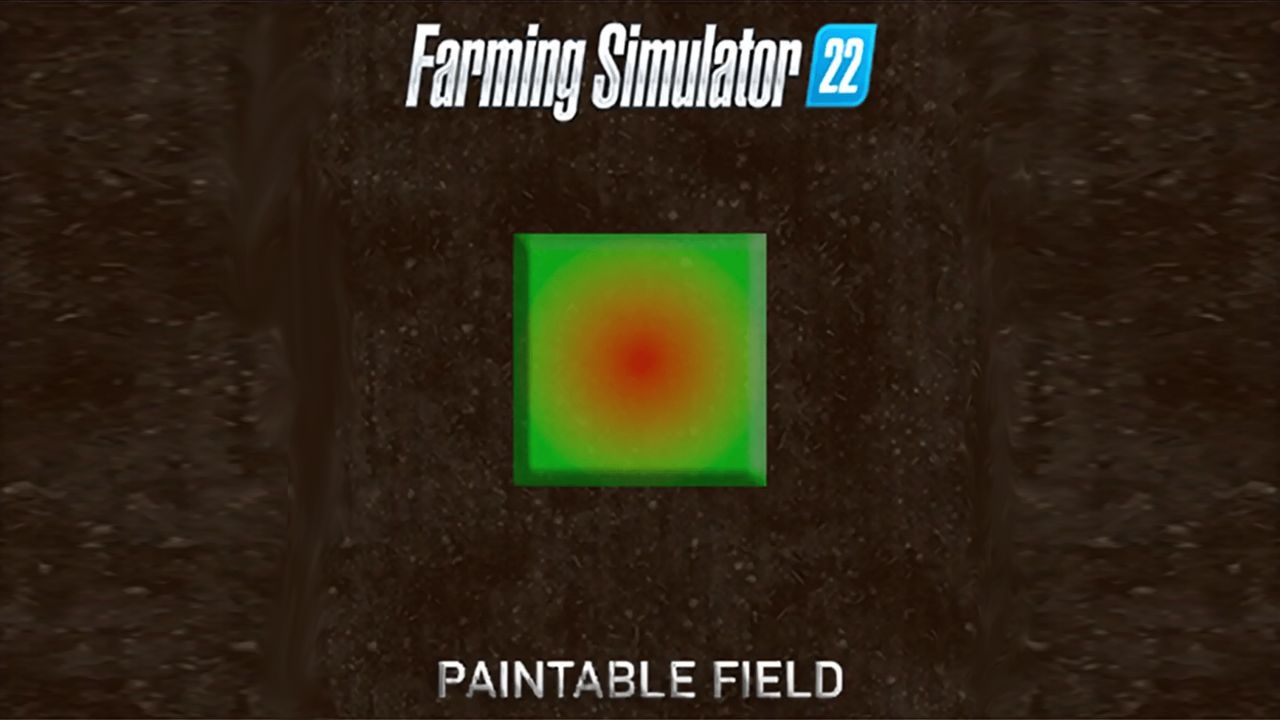 Paintable Field (Prefab) FS22 - KingMods