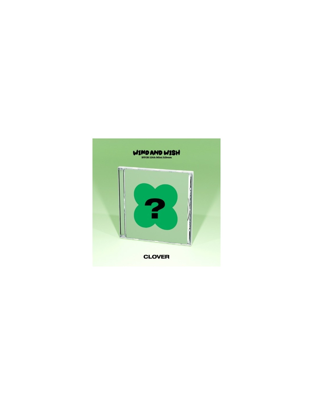 [CLOVER] BTOB 12th Mini Album - WIND AND WISH CD + Poster