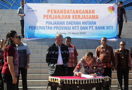 Bank NTT Kucurkan Pinjaman Rp150 Miliar Ke Pemprov - LINTAS NTT