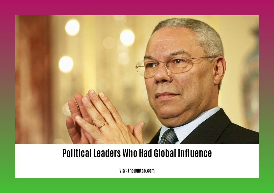 Political Leaders Who Shaped the Global Arena: A Historical Examination