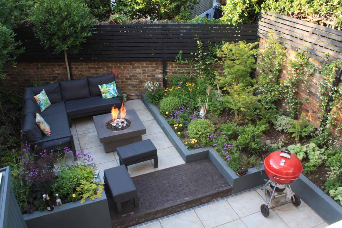 Porcelain Patio Design Ideas | Small Gardens