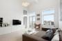 Spacious Interior Design Emphasizing Elegant Loft Living Style With White Decorating Ideas