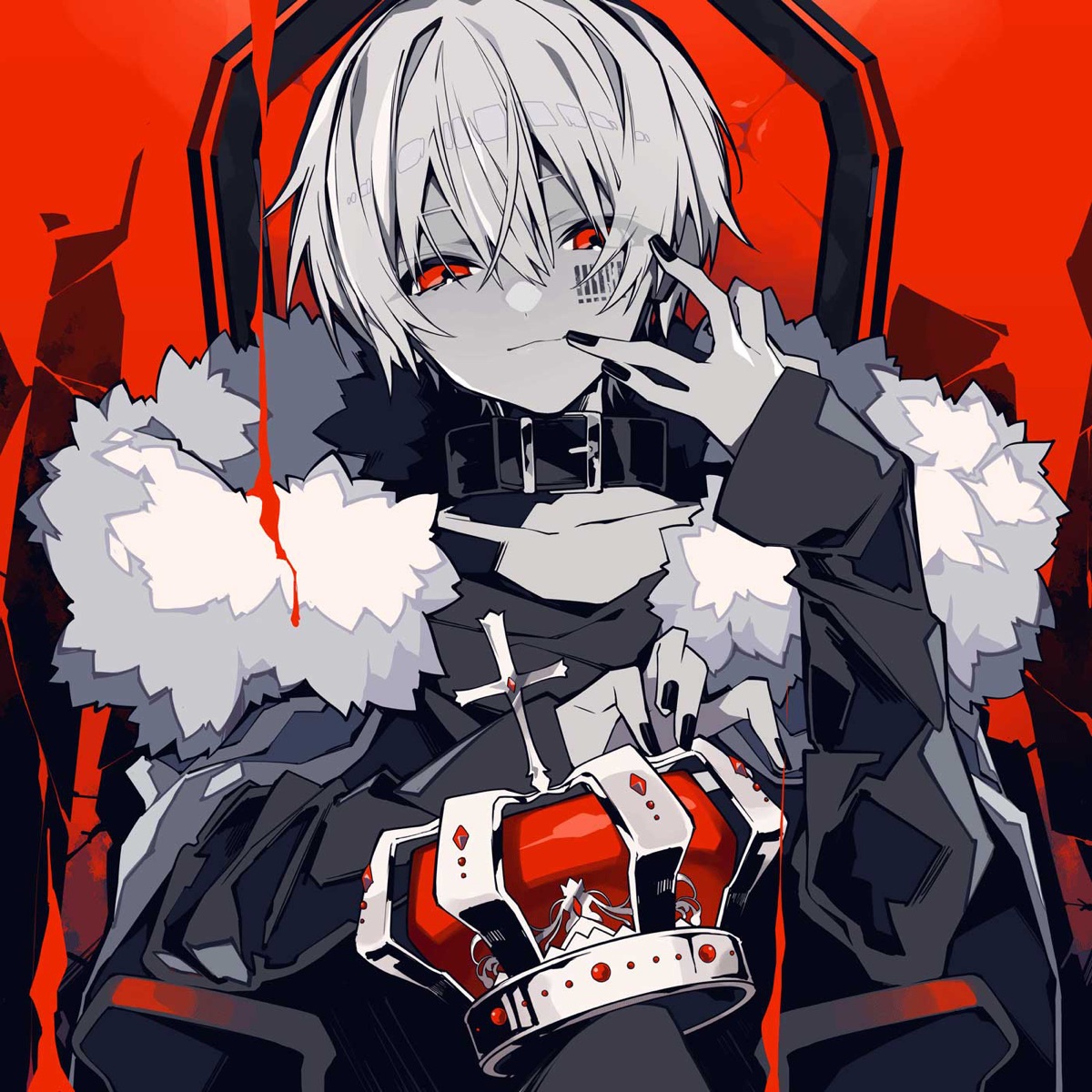 Mafumafu Feat. Nqrse - KING Lyrics (Romanized) - Lyrical Nonsense