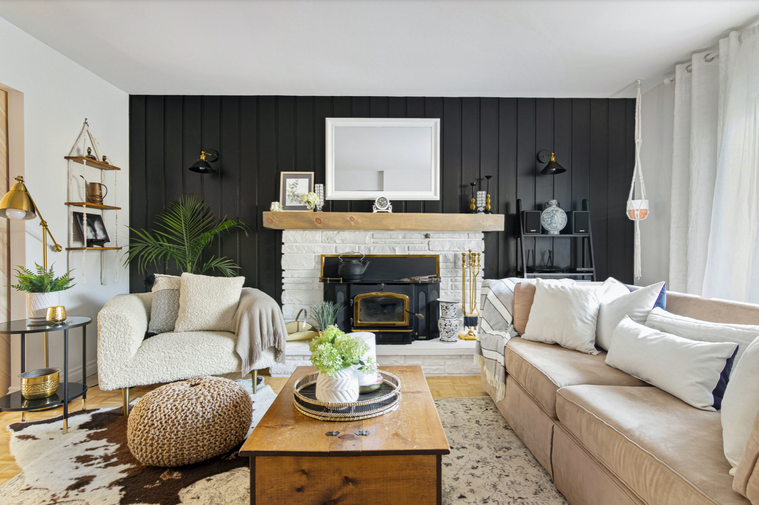 Accent Wall Living Room Ideas | Cabinets Matttroy