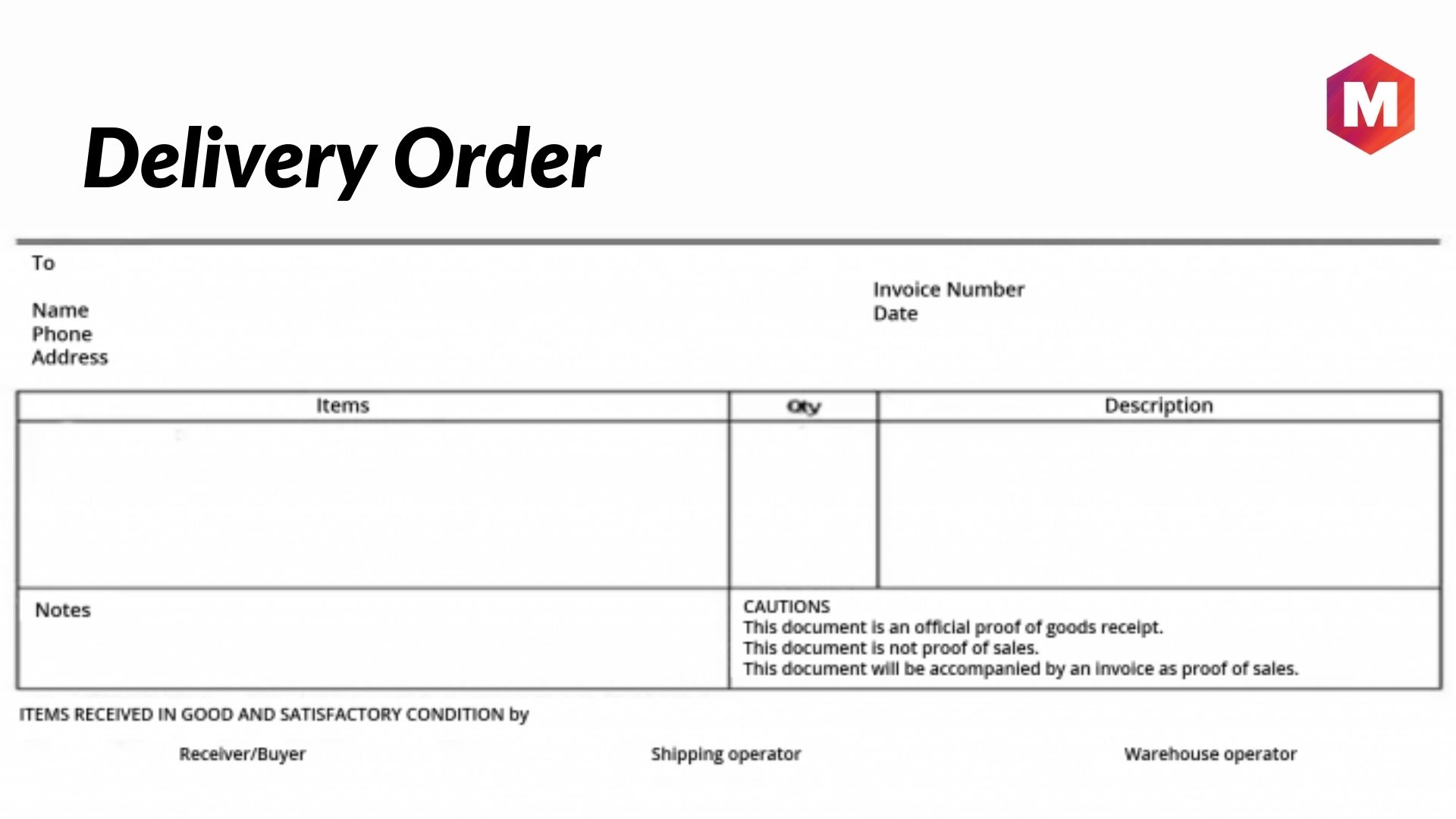Delivery Order (D/O) - Definition, Meaning And Importance | Marketing91