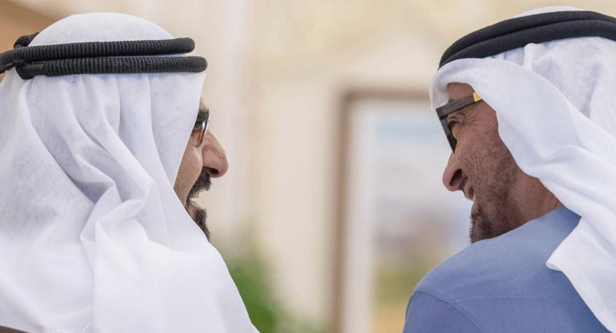 UAE President HH Sheikh Mohamed bin Zayed and HH Sheikh Mohammed bin Rashid&#39;s heartwarming photo ...
