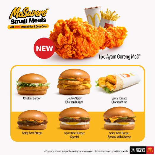 McDonald&#39;s Malaysia| New McSavers Mix & Match