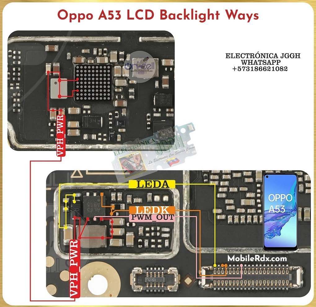 Repair Oppo A53 Backlight Ways | Display Light Solution