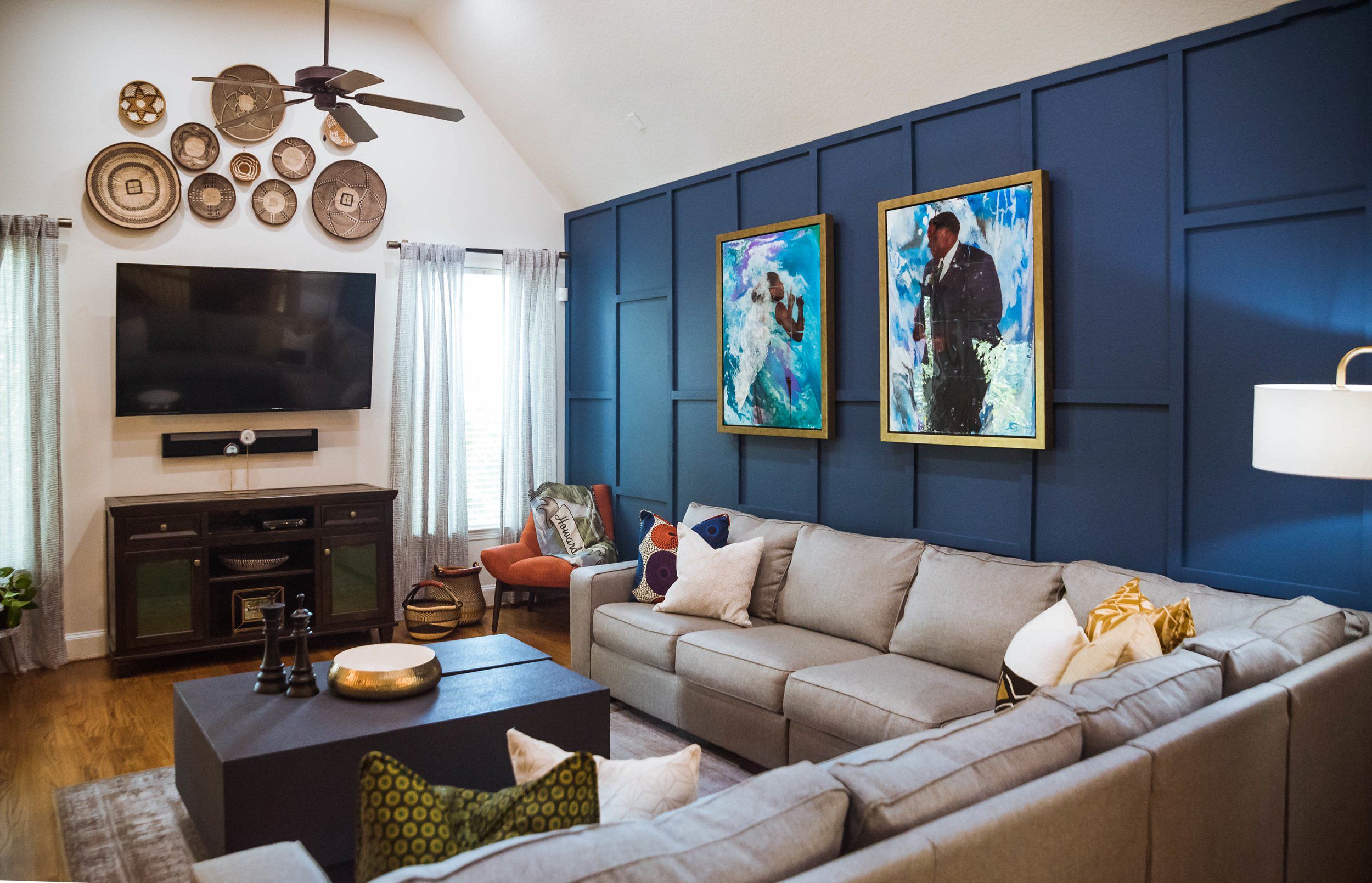 Accent Wall Ideas For Living Room