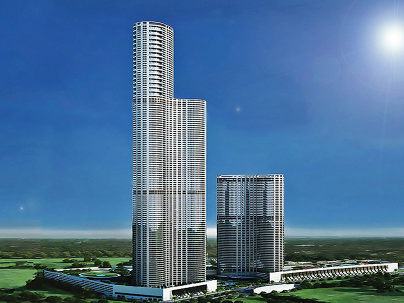 Futuristic High-Rise Buildings